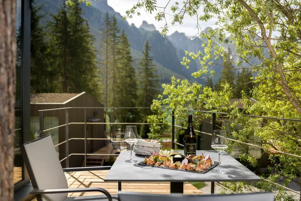 toblacher see colazione nello skyview chalet