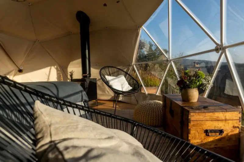 gaias sphere glamping italia alloggio piemonte