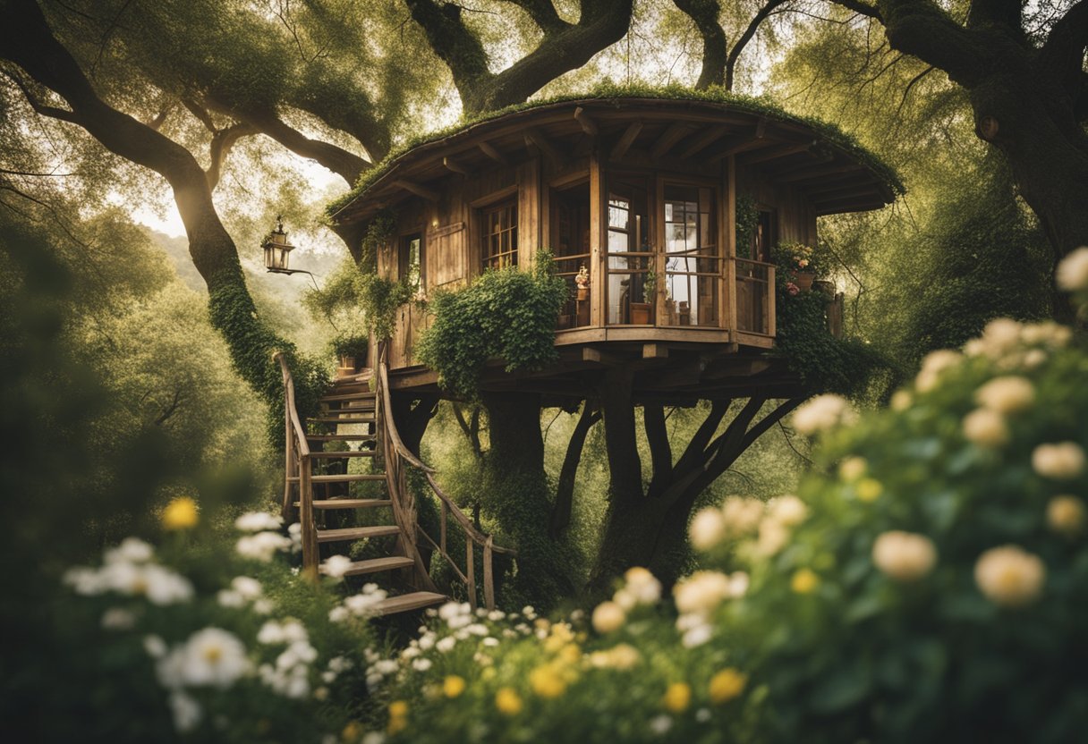 una casa sull'albero italia immersa nel verde in un'atmosfera unica