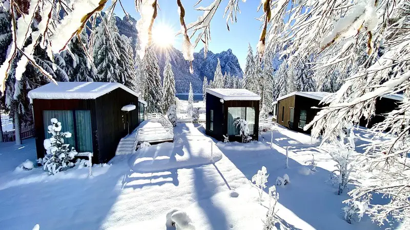 alloggio skyview glamping trentino alto adige italia