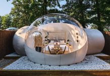 Recensione Nomading Camp: Scopri Il Bubble Hotel per le Tue Vacanze 2025 recensione nomading camp vista della buibble room