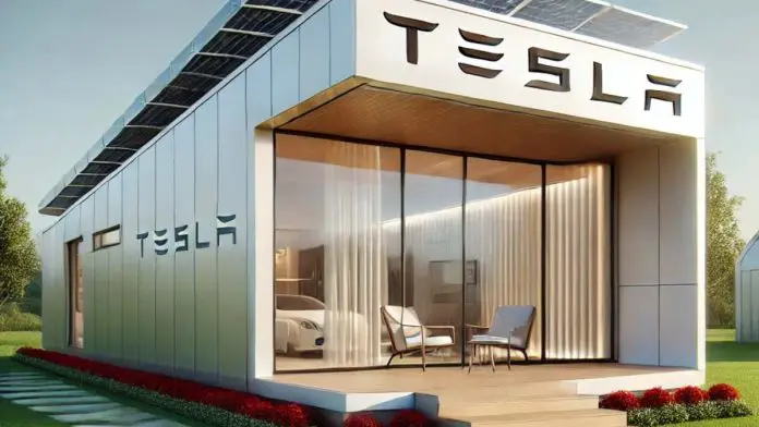 elon musk casa prefabbricata, la casa mobile di tesla